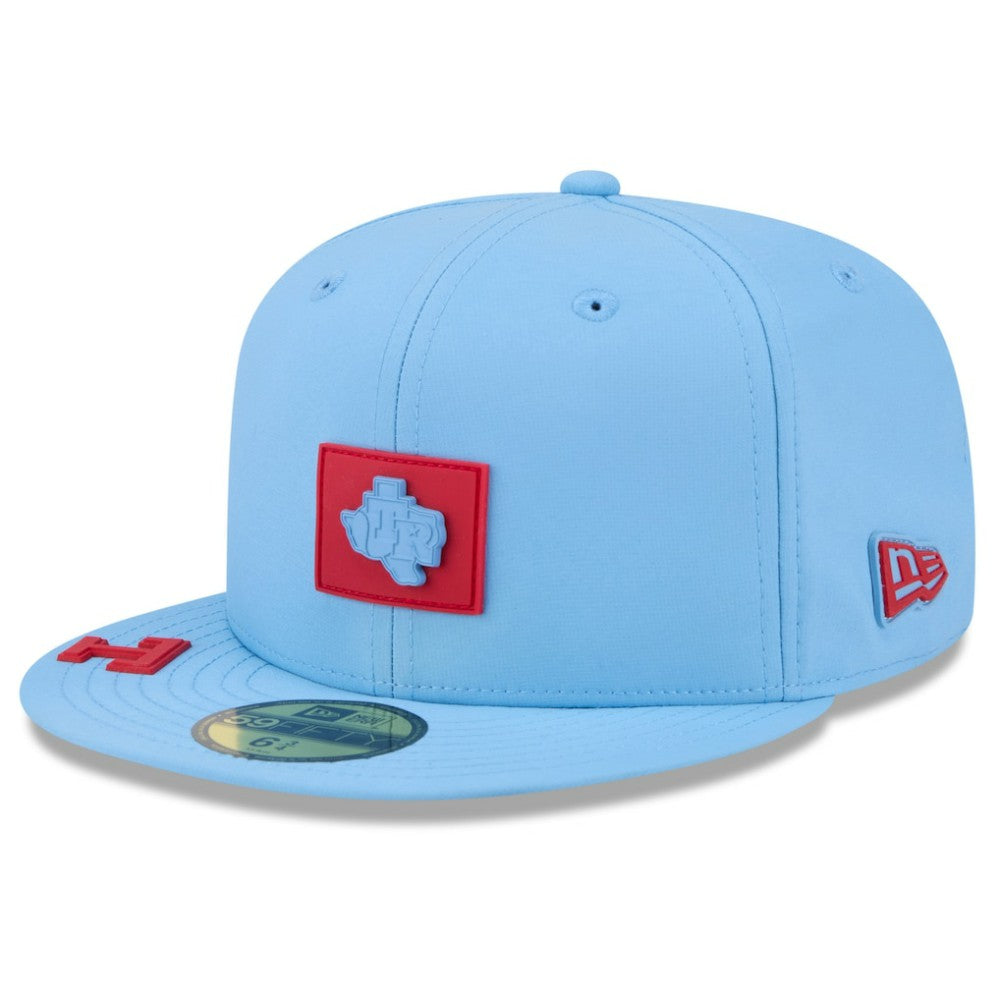 Texas Rangers New Era 2026 Clubhouse Alternate 59FIFTY Fitted Hat - Light Blue - New Era Discount
