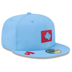 Texas Rangers New Era 2026 Clubhouse Alternate 59FIFTY Fitted Hat - Light Blue - New Era Discount