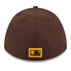 San Diego Padres New Era 2026 Clubhouse M-Crown 39THIRTY Flex Hat - Brown - New Era Lifestyle