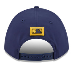 Milwaukee Brewers New Era 2026 Clubhouse 9FORTY A-Frame Adjustable Hat - Navy - New Era Online