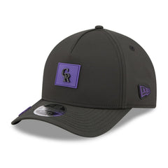 Colorado Rockies New Era 2026 Clubhouse 9FORTY A-Frame Adjustable Hat - Black - New Era Sale