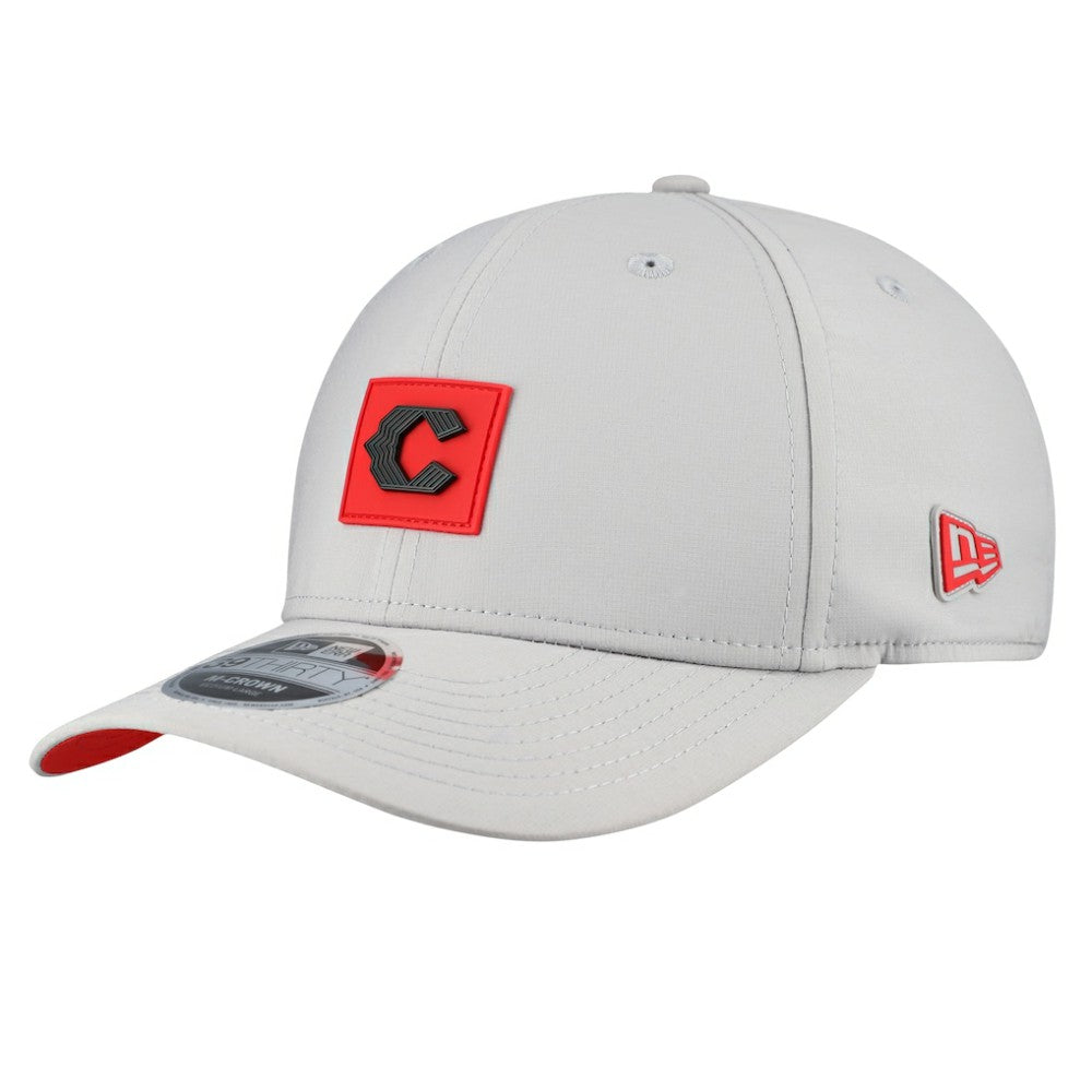 Cincinnati Reds New Era 2026 Clubhouse Alternate 39THIRTY Flex Hat - Gray - New Era Online