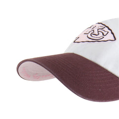 47 brand Kansas City Chiefs '47 Unisex Love Letter Clean Up Adjustable Hat Stone/Burgundy
