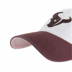 47 brand Houston Texans '47 Unisex Love Letter Clean Up Adjustable Hat Stone/Burgundy