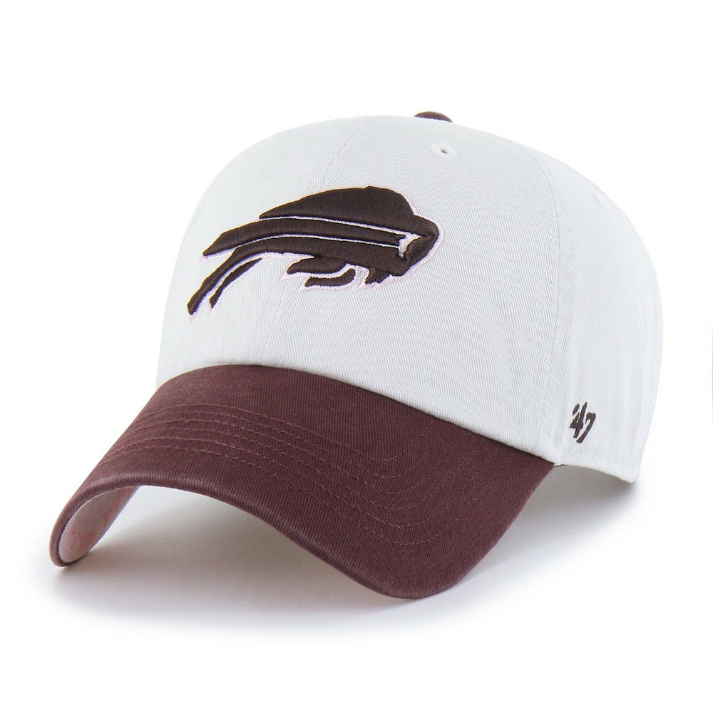47 brand Buffalo Bills '47 Unisex Love Letter Clean Up Adjustable Hat Stone/Burgundy
