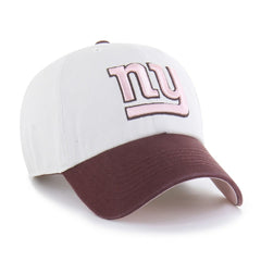 47 brand New York Giants '47 Unisex Love Letter Clean Up Adjustable Hat Stone/Burgundy