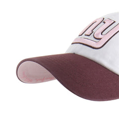 47 brand New York Giants '47 Unisex Love Letter Clean Up Adjustable Hat Stone/Burgundy
