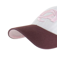 47 brand Los Angeles Rams '47 Unisex Love Letter Clean Up Adjustable Hat Stone/Burgundy
