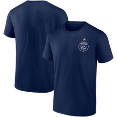 Paris Saint-Germain 2025 Champions League Winners Eiffel Star T-Shirt Navy