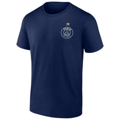Paris Saint-Germain 2025 Champions League Winners Eiffel Star T-Shirt Navy