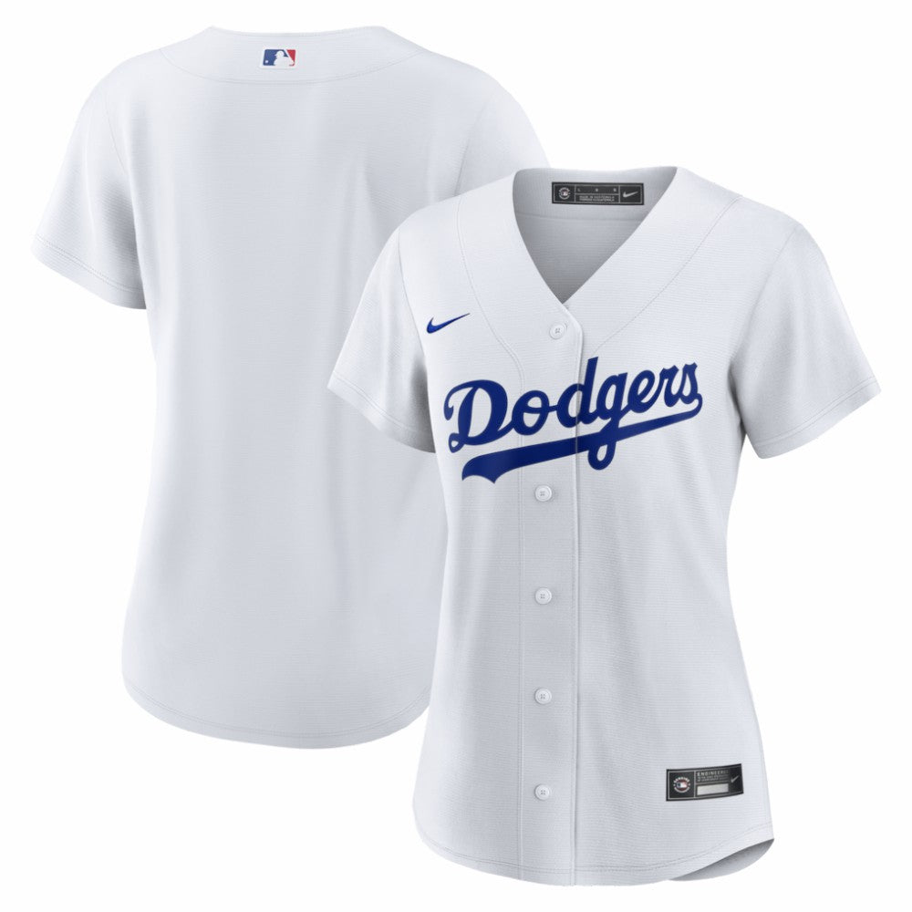 Los Angeles Dodgers Nike Women's Home Replica Jersey - White - Nike Online