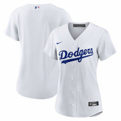Los Angeles Dodgers Nike Women's Home Replica Jersey - White - Nike Online