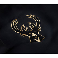 Milwaukee Bucks Stadium Essentials Unisex Club Level Chenille Sweatshirt Black
