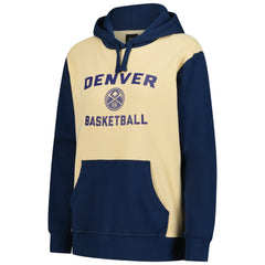 Denver Nuggets Stadium Essentials Women's Rafters Road Trip Hoodie Cream