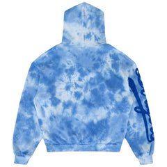Los Angeles Dodgers Aviator Nation x MLB Unisex Tie-Dye Tri-Blend Hoodie - Light Blue - MLB on Sale