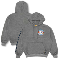 New York Yankees Aviator Nation x MLB Unisex Relaxed Tri-Blend Hoodie - Heather Gray - MLB Lifestyle
