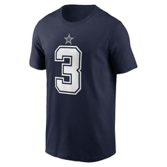 Nike George Pickens Dallas Cowboys Name & Number T-Shirt Navy