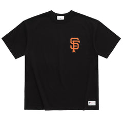 San Francisco Giants Madhappy x MLB Unisex Heavyweight T-Shirt - Black - MLB Lifestyle