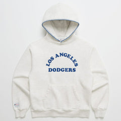 Los Angeles Dodgers Madhappy x MLB Unisex Heavyweight Fleece Hoodie - Heather Gray - MLB Sale