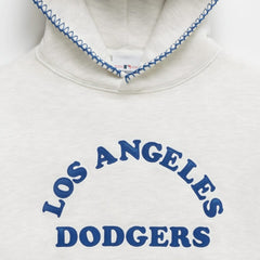 Los Angeles Dodgers Madhappy x MLB Unisex Heavyweight Fleece Hoodie - Heather Gray - MLB Sale