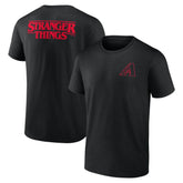 Arizona Diamondbacks Stranger Things Graphic T-Shirt - Black - MLB Online