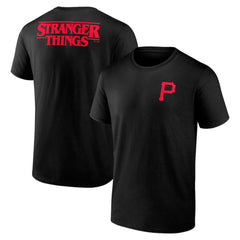 Pittsburgh Pirates Stranger Things Graphic T-Shirt - Black - MLB Online