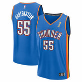 Isaiah Hartenstein Oklahoma City Thunder 2025 NBA Finals Champions Fast Break Replica Player Jersey Blue Icon Edition | Fanatics online