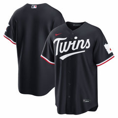 Minnesota Twins Nike Alternate Stadium Jersey - Navy - Nike Online