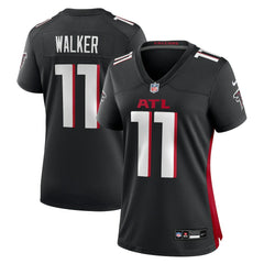 Nike Jalon Walker Atlanta Falcons Women's Team Game Jersey Black