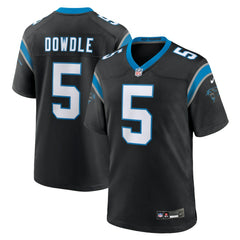 Nike Rico Dowdle Carolina Panthers Team Game Jersey Black