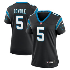 Nike Rico Dowdle Carolina Panthers Women's Team Game Jersey Black
