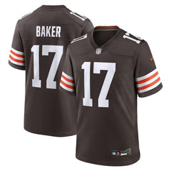 Nike Jerome Baker Cleveland Browns Team Game Jersey Brown