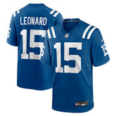 Nike Riley Leonard Indianapolis Colts Team Game Jersey Royal