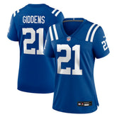 Nike DJ Giddens Indianapolis Colts Women's Team Game Jersey Royal