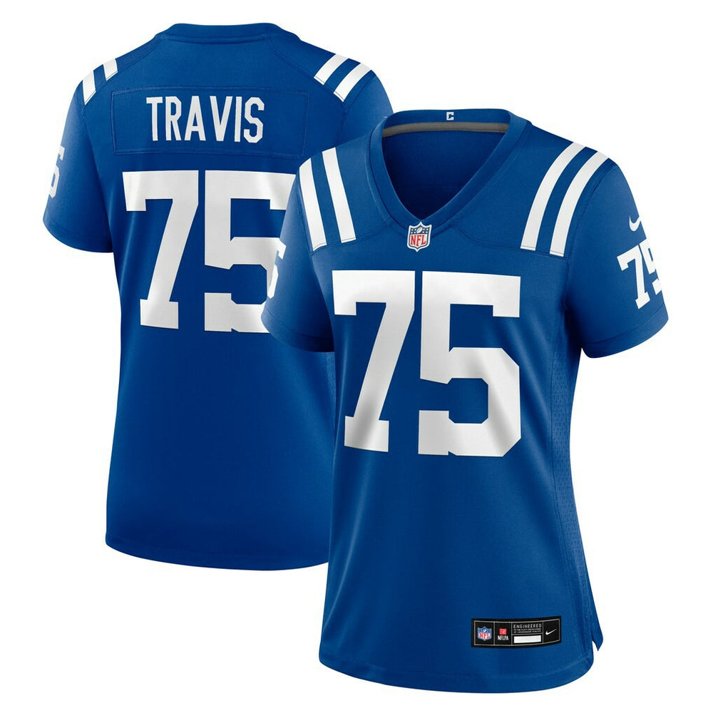 Nike Jalen Travis Indianapolis Colts Women's Team Game Jersey Royal