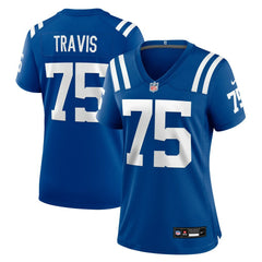 Nike Jalen Travis Indianapolis Colts Women's Team Game Jersey Royal
