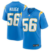Nike Kanai Mauga Los Angeles Chargers Team Game Jersey Powder Blue