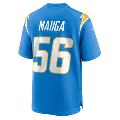 Nike Kanai Mauga Los Angeles Chargers Team Game Jersey Powder Blue