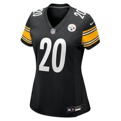 Nike Kaleb Johnson Pittsburgh Steelers Women's Team Game Jersey Black