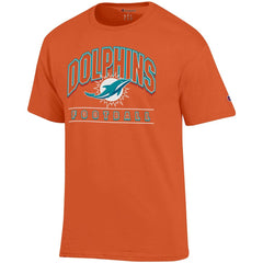 Miami Dolphins Champion Football T-Shirt Orange
