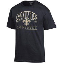 New Orleans Saints Champion Football T-Shirt Black