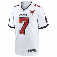 Nike Bucky Irving Tampa Bay Buccaneers 50th Season White Game Jersey White