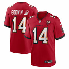 Nike Chris Godwin Jr. Tampa Bay Buccaneers 50th Season Team Game Jersey Red