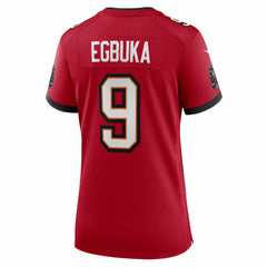 Nike Emeka Egbuka Tampa Bay Buccaneers Women's 50th Season Team Game Jersey Red
