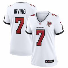 Nike Bucky Irving Tampa Bay Buccaneers Women's 50th Season White Game Jersey White