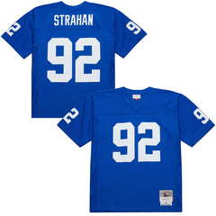 Mitchell & Ness Michael Strahan New York Giants 1994 Legacy Replica Jersey Royal