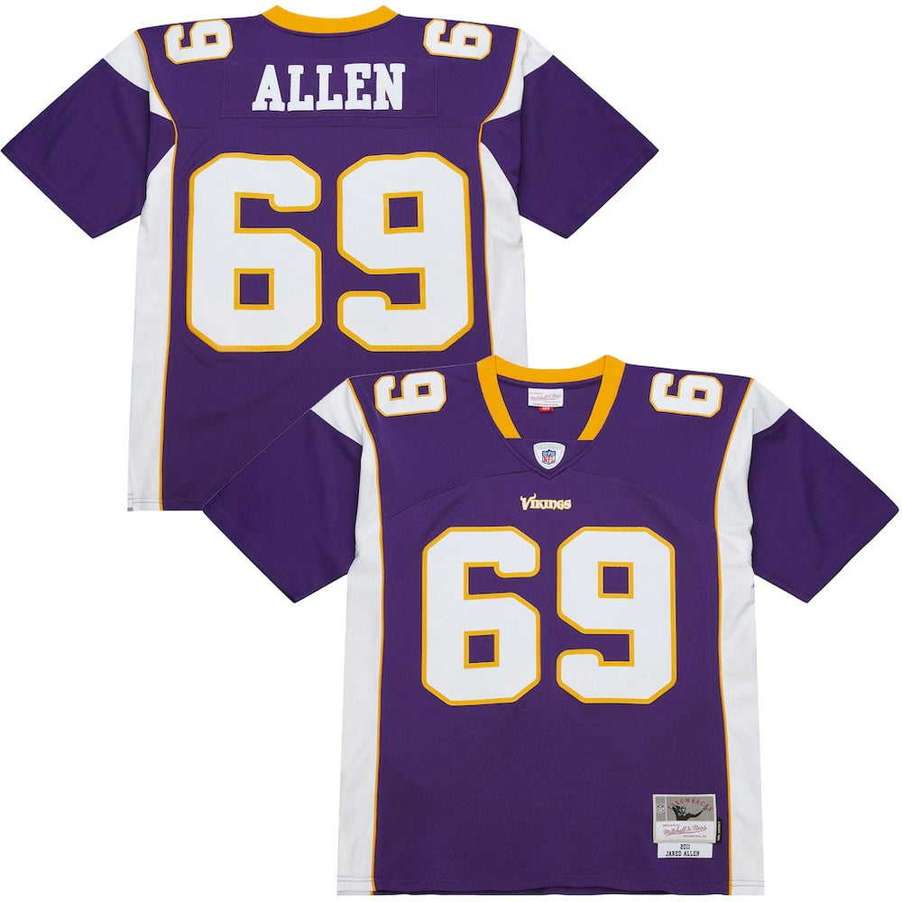 Mitchell & Ness Jared Allen Minnesota Vikings 2011 Legacy Replica Jersey Purple