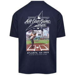 Atlanta Braves Eastside Golf 2025 MLB All-Star Game Stadium T-Shirt - Navy - MLB on Sale