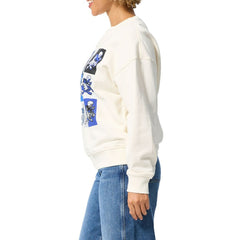 Dallas Cowboys Terez Unisex Technicolor Crewneck Sweatshirt White