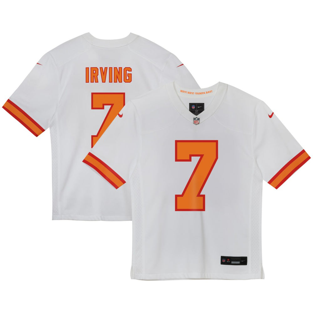 Bucky Irving '76 Tampa Bay Buccaneers Preschool Game Jersey White